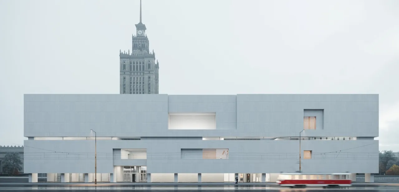 Zdjęcie Muzeum Sztuki Nowoczesnej w Warszawie – architektura, urbanistyka i kontrowersje na SkyscraperCity