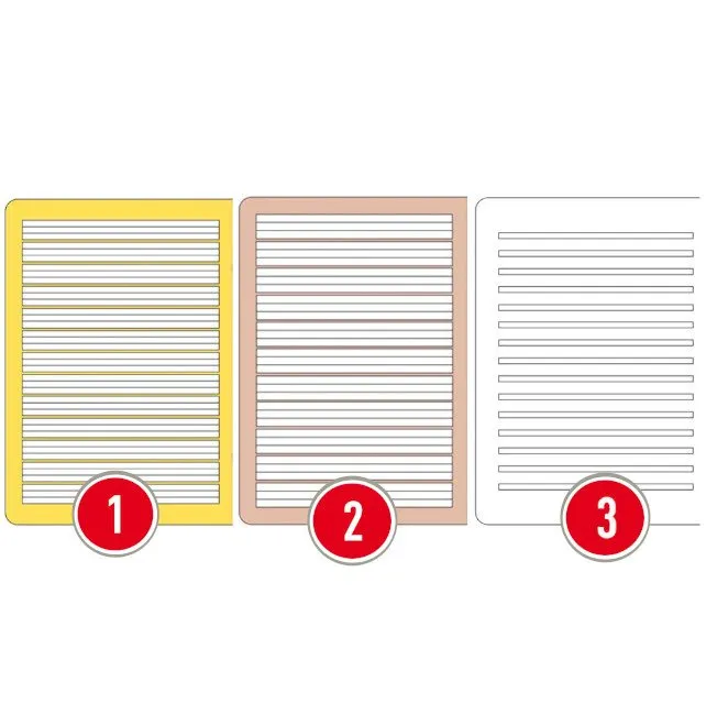 Zdjęcie Zeszyt w dwie linie: klucz do nauki pisania dla pierwszoklasisty