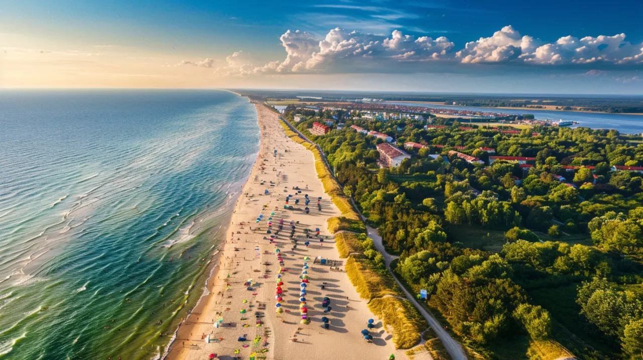 Zdjęcie Gdzie leży Sarbinowo: plażowa miejscowość nad Bałtykiem