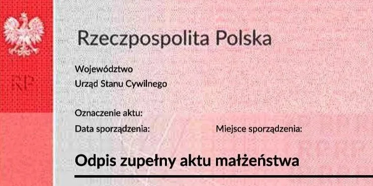 Zdjęcie Co zawiera odpis zupełny aktu małżeństwa? Kluczowe informacje, które musisz znać