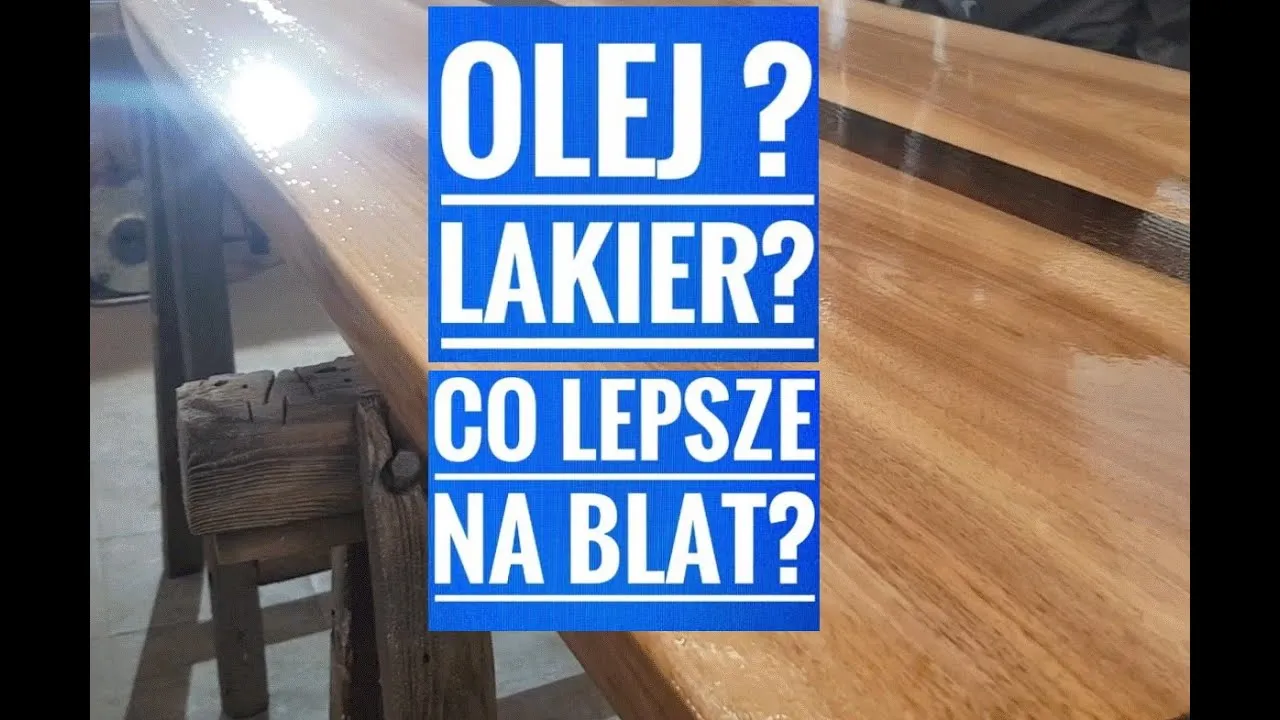Zdjęcie Czym pomalować blat stołu, aby uniknąć uszkodzeń i zadrapań?
