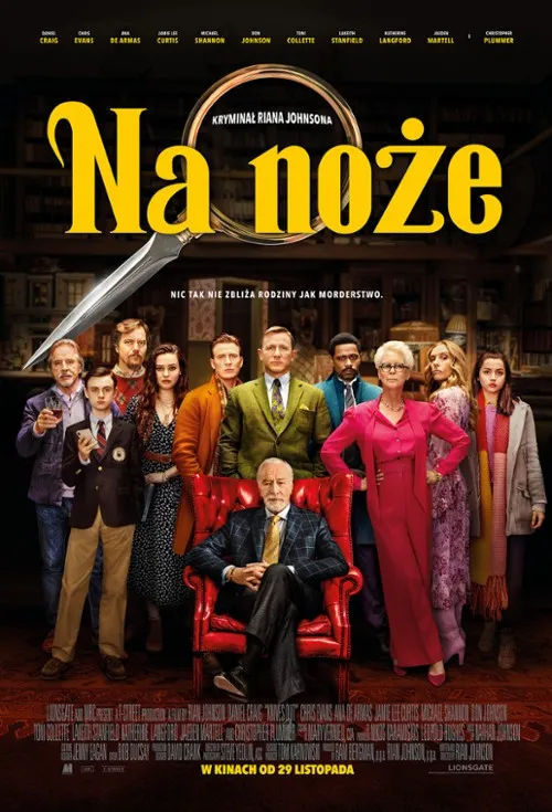 Zdjęcie Na noże recenzja: dlaczego ten film kryminalny zaskakuje widzów
