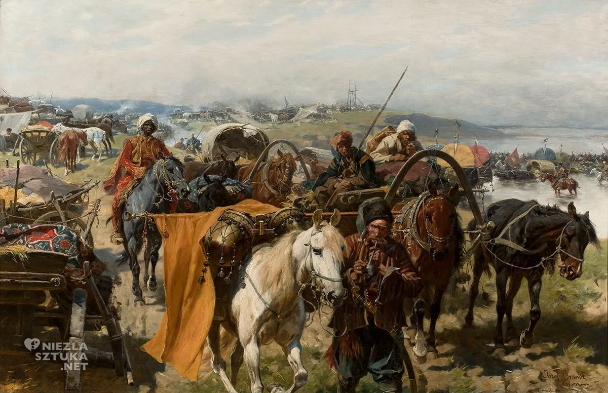 Zdjęcie Józef Brandt: Malarstwo batalistyczne, które zmieniło polską sztukę