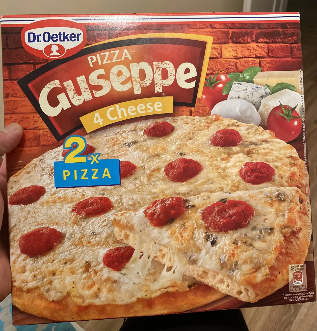 Zdjęcie Ile kcal ma pizza guseppe 4 sery? Sprawdź kaloryczność i porady dietetyczne