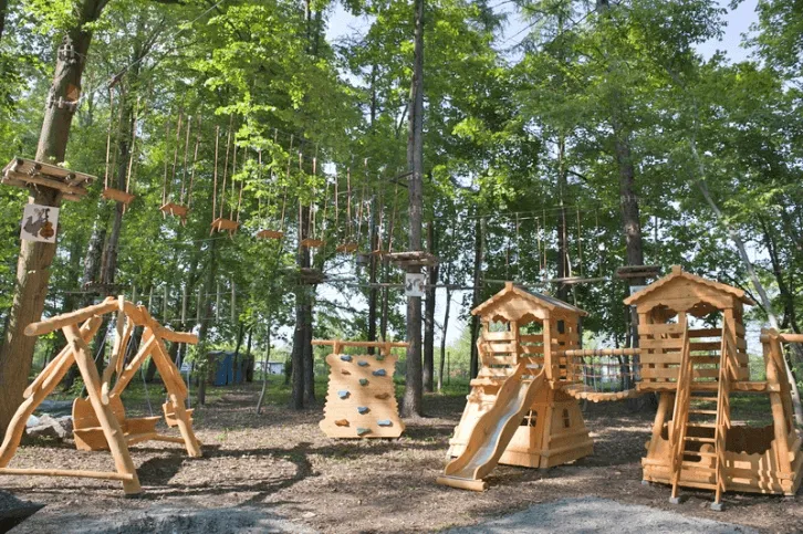 Zdjęcie Park linowy Malbork - emocjonujące trasy i atrakcje dla każdego