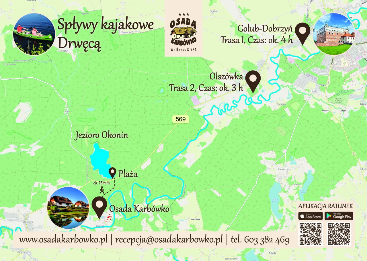 Zdjęcie Mapa kajakowa: Jaki wybrać przewodnik po szlakach wodnych?