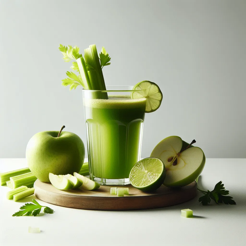 Zdjęcie Batido de apio, manzana y limón: la receta que transforma tu salud