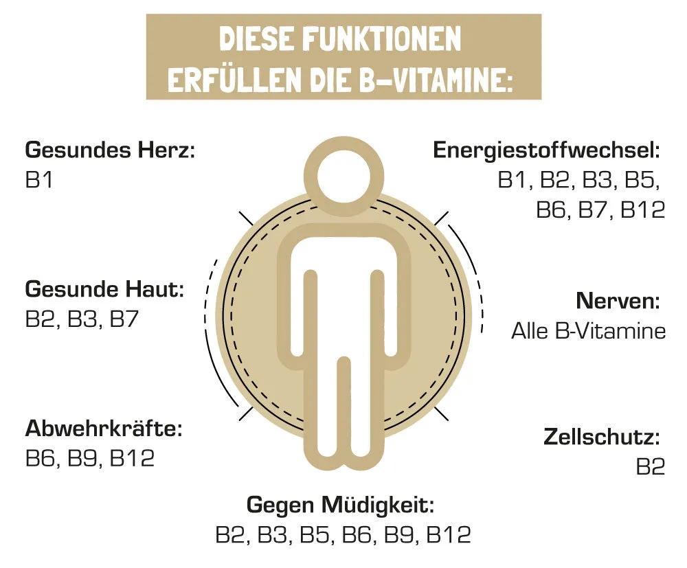 Zdjęcie Die Wahrheit über B komplex Vitamine: Vorteile, Mangel und Quellen