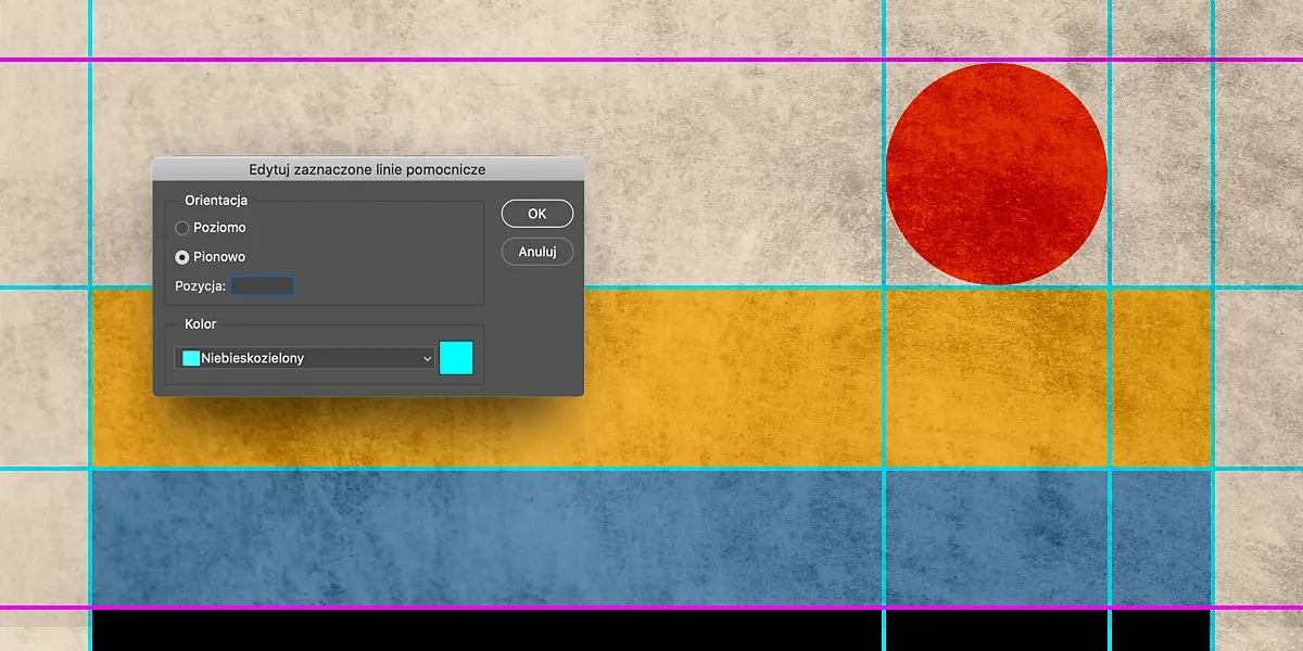 Zdjęcie Jak włączyć linie pomocnicze w Photoshopie i poprawić swój design