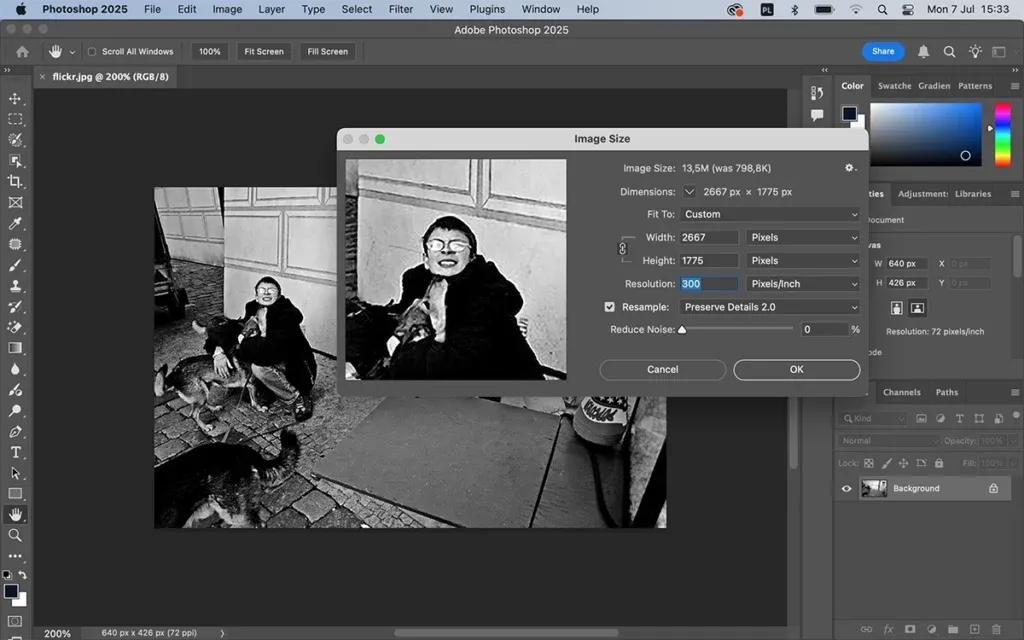 Zdjęcie Jak rozciągnąć obraz w Photoshopie bez utraty jakości i detali