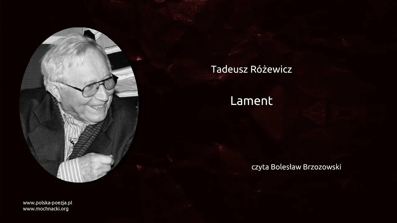 Zdjęcie Lament wiersz Różewicza: analiza bólu i utraty w obliczu wojny