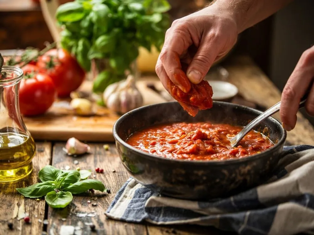 Zdjęcie Jak zrobić sos do spaghetti z passaty w 30 minut bez komplikacji