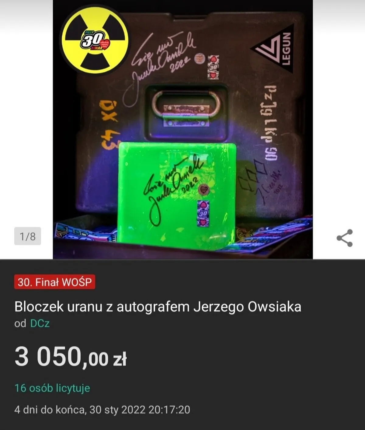 Zdjęcie Jak wystawić aukcję WOŚP na Allegro i zwiększyć szanse na sukces