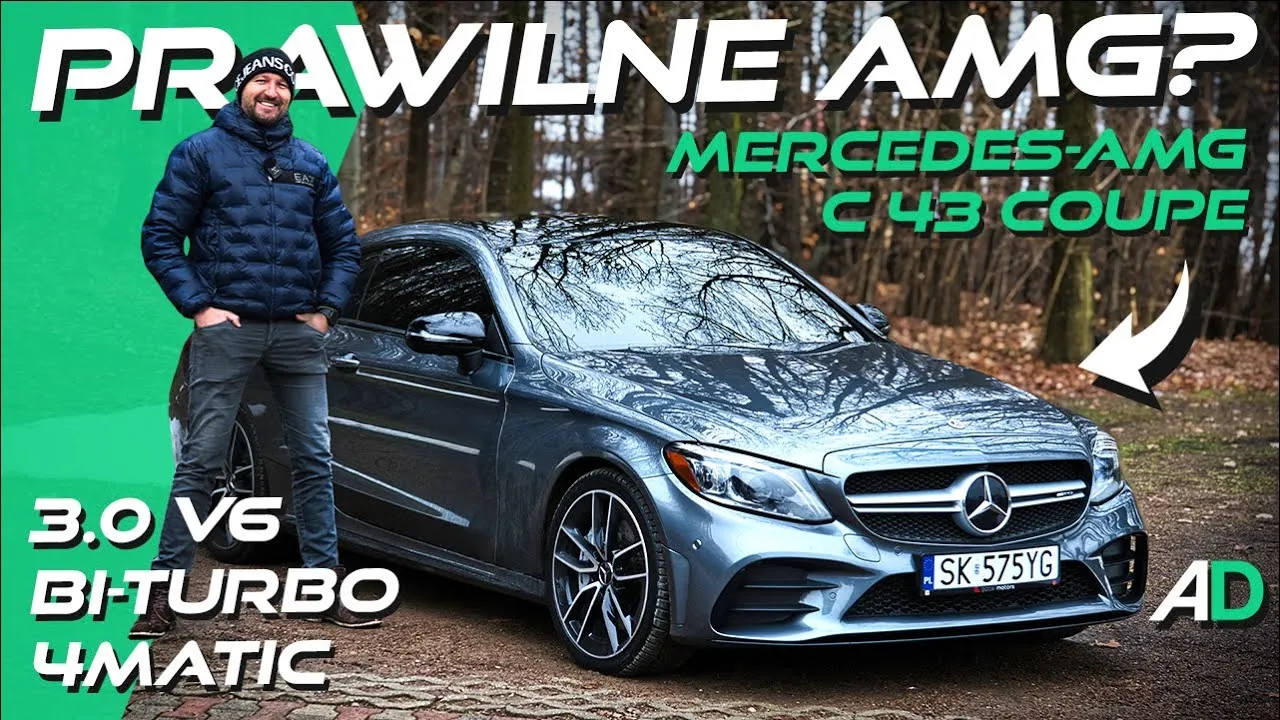 Zdjęcie Mercedes-Benz C 43 AMG – sportowy samochód, który zachwyca osiągami i stylem