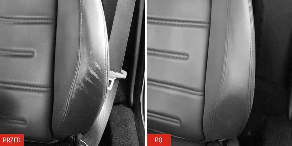 Zdjęcie Jak naprawić skórę w samochodzie - skuteczne metody na uszkodzenia
