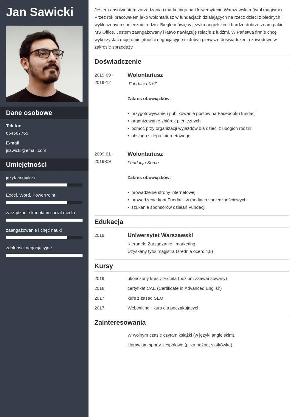 Zdjęcie Co napisać w podsumowaniu cv bez doświadczenia, aby zaimponować pracodawcom