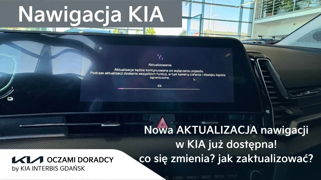 Zdjęcie Jak zaktualizować nawigację w Kia Ceed i uniknąć problemów z mapami