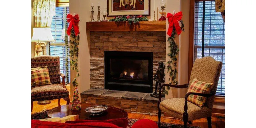 Zdjęcie Jak zrobić girlandę na kominek - proste pomysły na dekoracje
