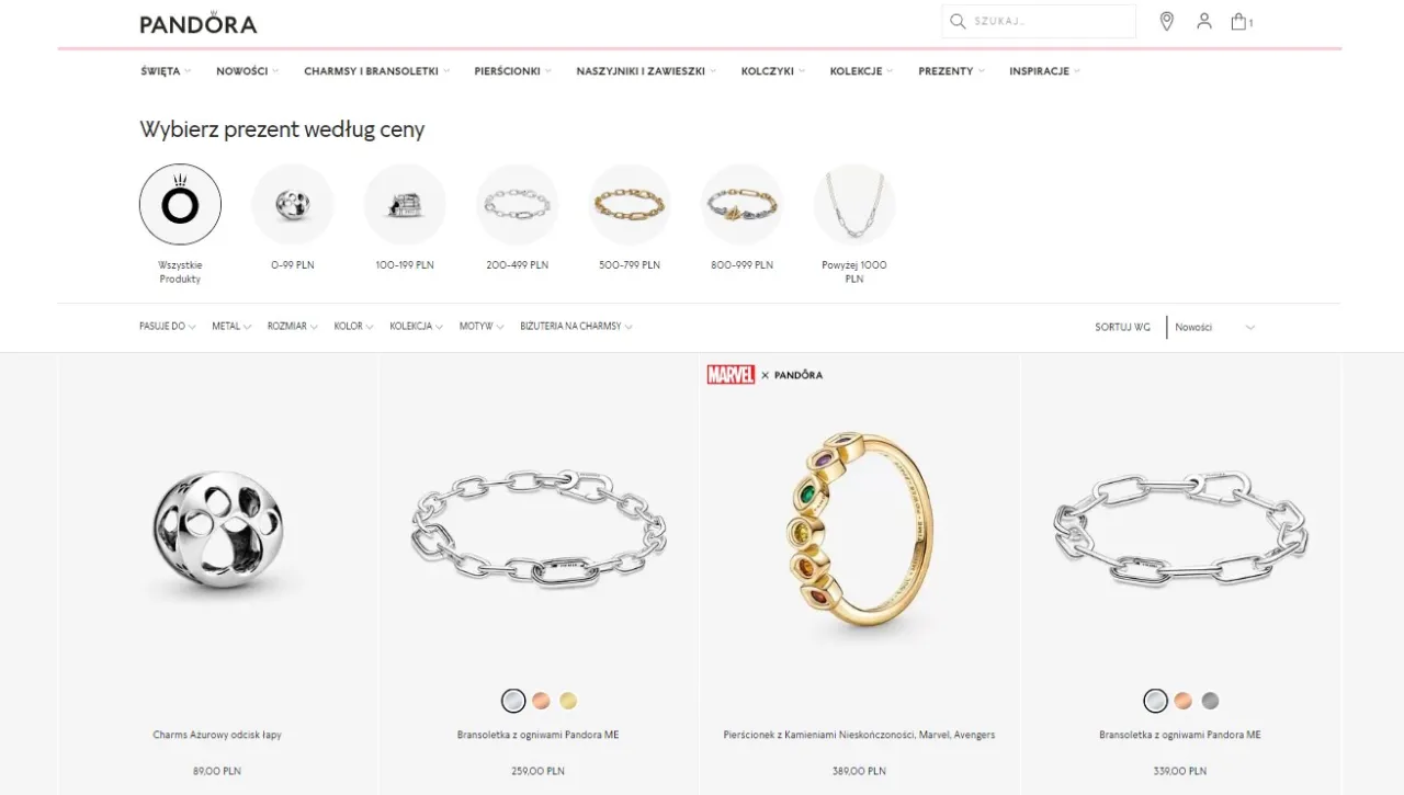 Zdjęcie Pandora promocje: Kiedy kupić biżuterię taniej? Kalendarz okazji