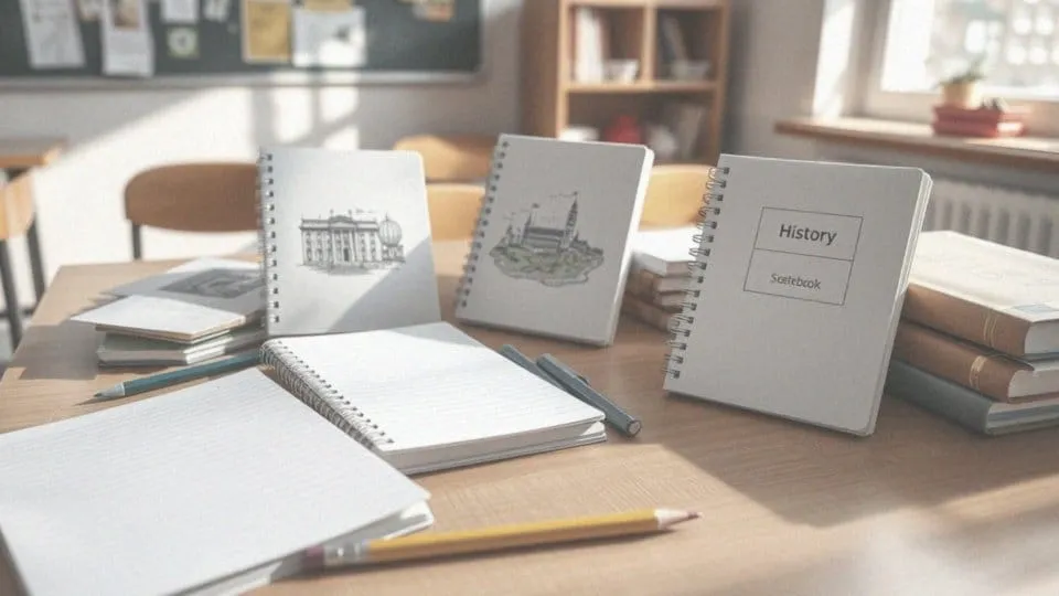 Zdjęcie Jak wygląda zeszyt w dwie linie? Odkryj jego zalety i cechy