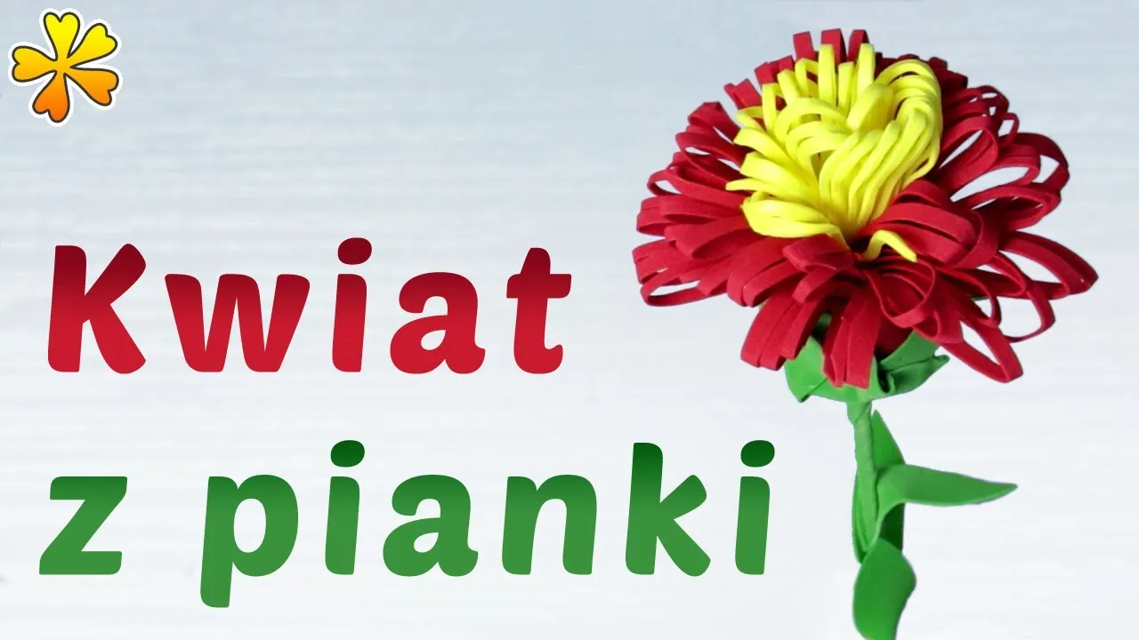 Zdjęcie Kwiaty z pianki dekoracyjnej jak zrobić – proste kroki i porady dla każdego