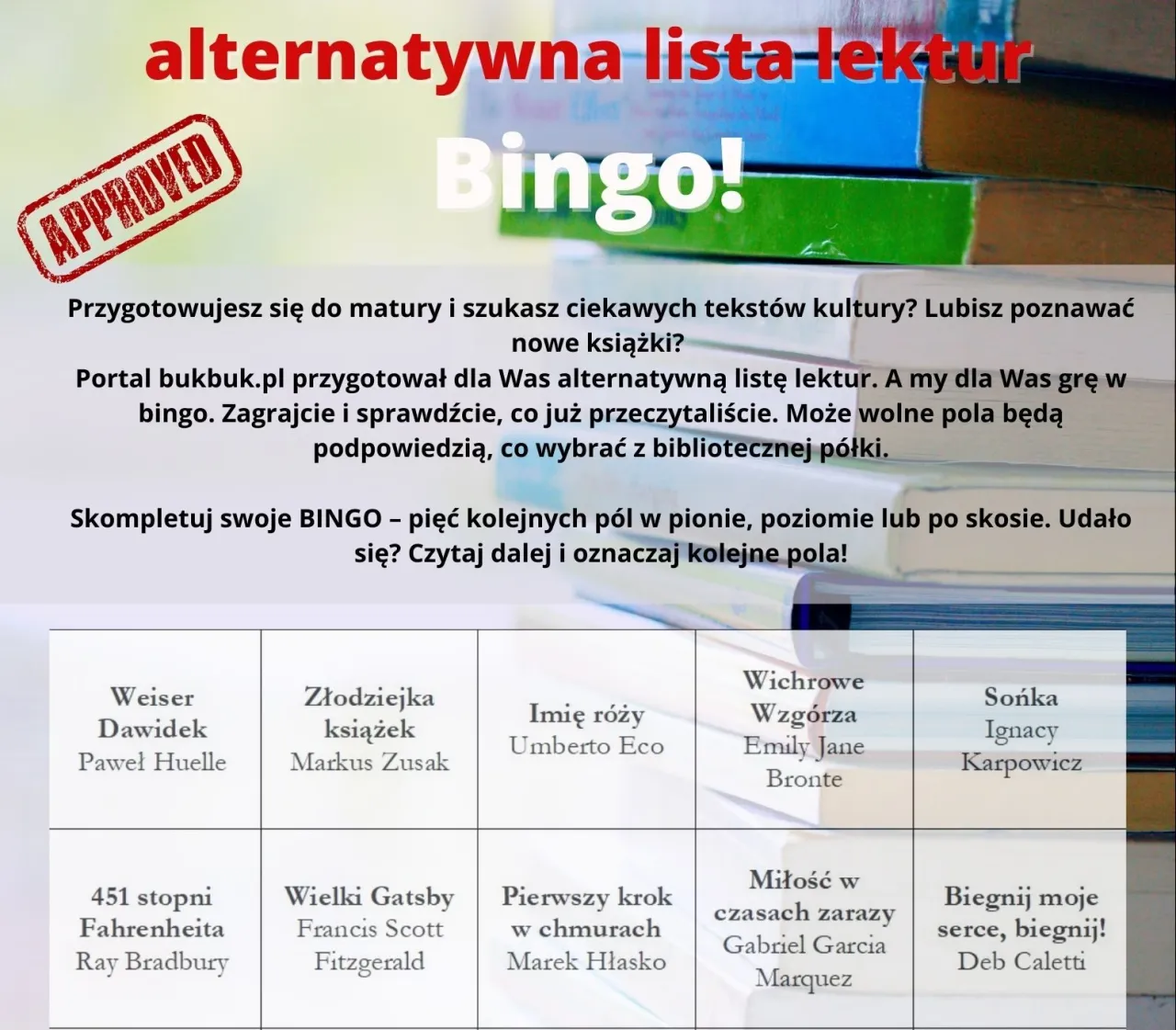 Zdjęcie Alternatywna lista lektur: inspirujące książki dla młodzieży