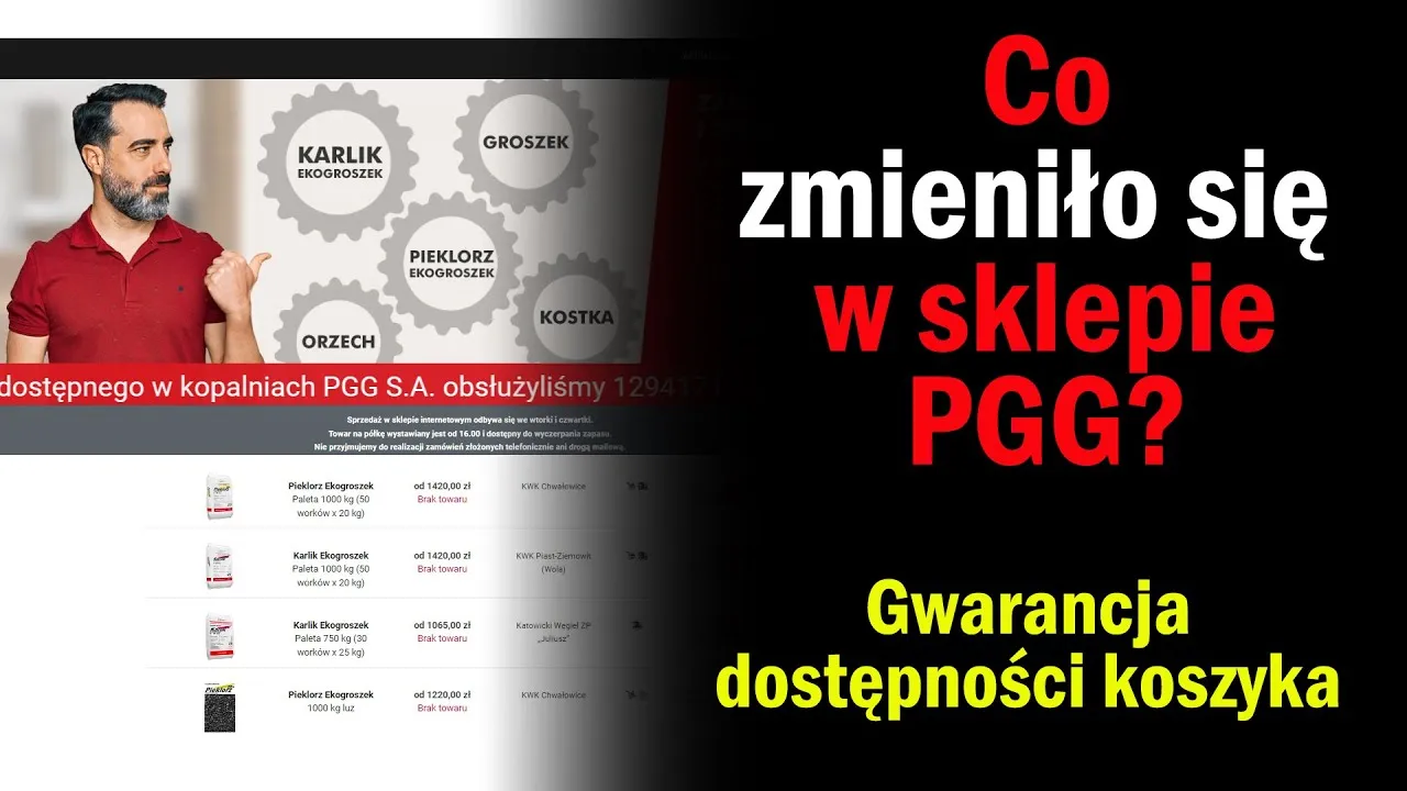 Zdjęcie Kiedy dostępny jest ekogroszek w PGG? Sprawdź godziny i dni sprzedaży