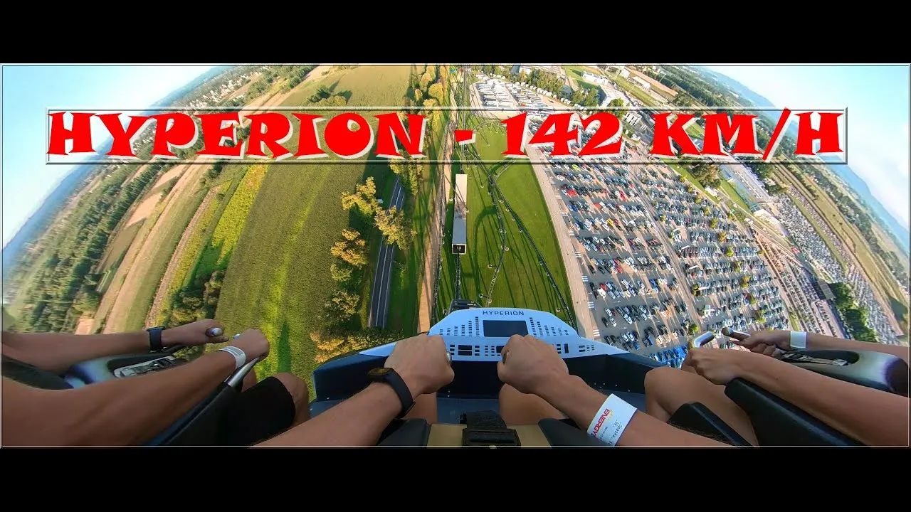 Zdjęcie Hyperion jaka prędkość - odkryj maksymalną prędkość roller coastera