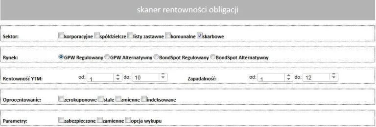Zdjęcie Skaner rentowności obligacji: Uniknij strat i maksymalizuj zyski inwestycyjne