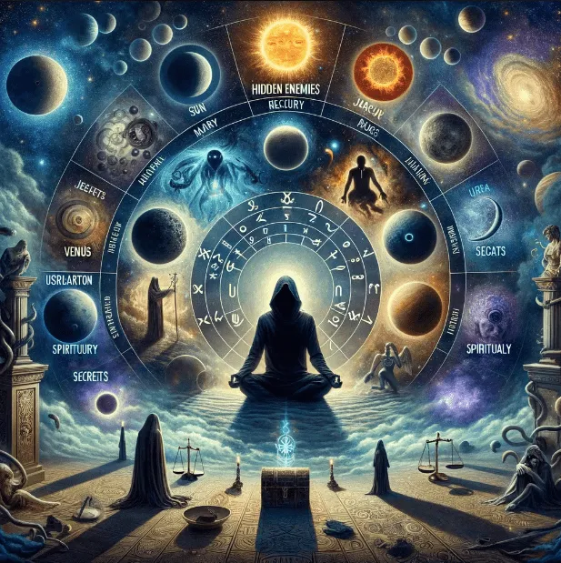 Zdjęcie Dom 12 astrologia: odkryj tajemnice podświadomości i karmy