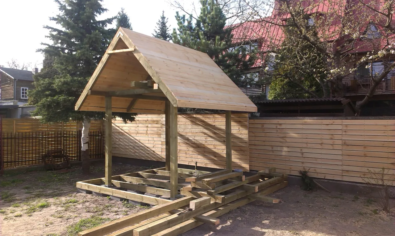 Zdjęcie Jak zrobić altankę ogrodową: kompletny poradnik krok po kroku