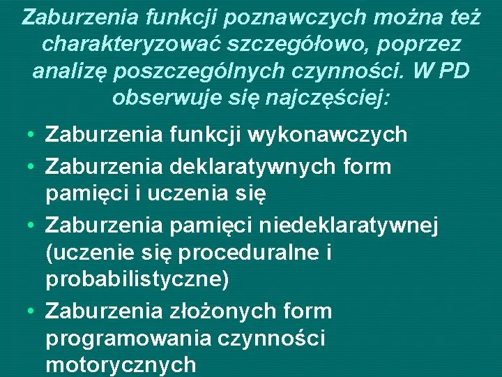 Zdjęcie Zaburzenia funkcji poznawczych - co to jest i jak je rozpoznać