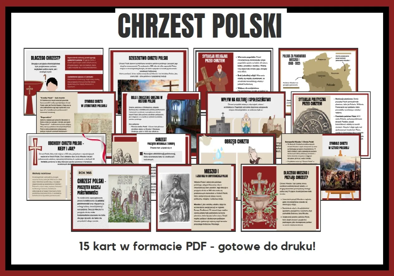 Zdjęcie Czy z programu nauczania znika chrzest Polski? Co to oznacza dla uczniów?