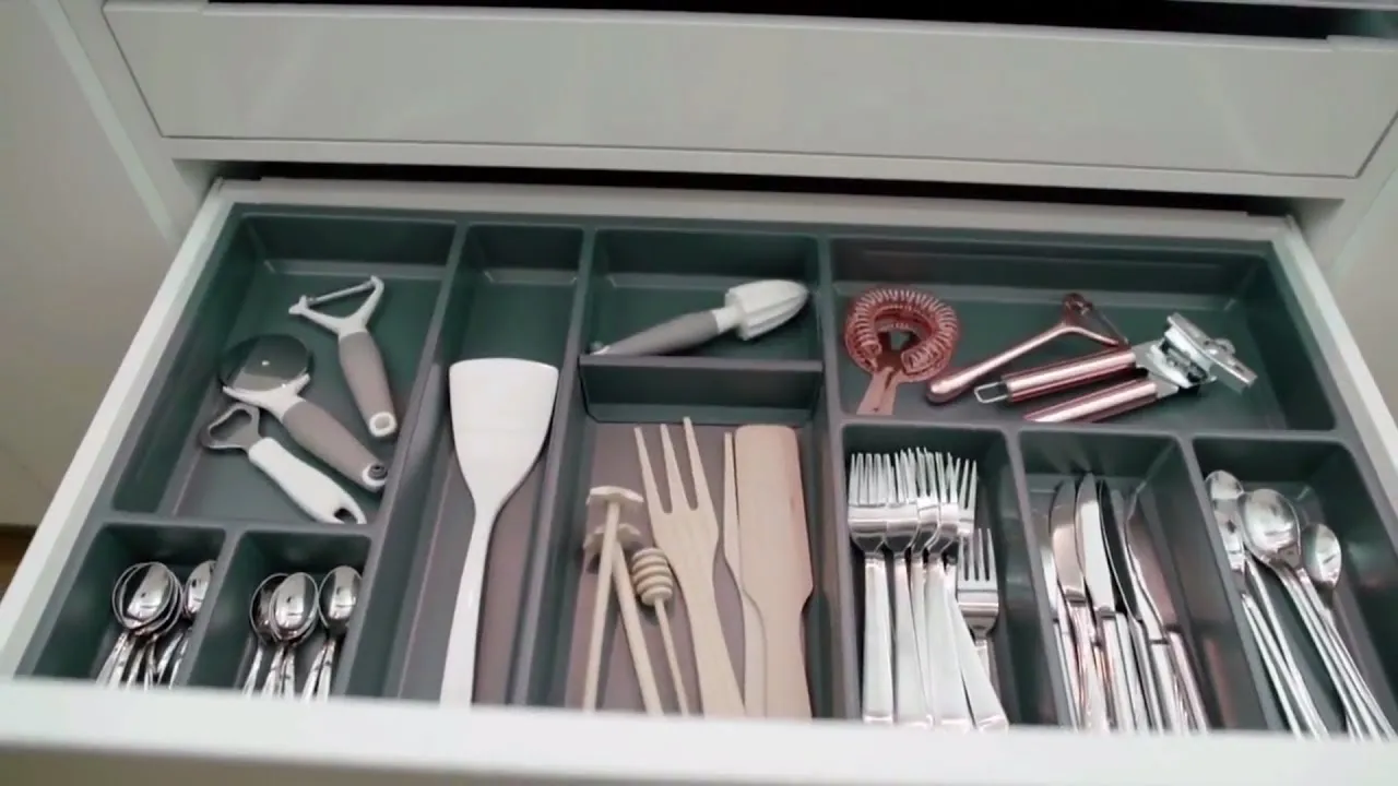 Zdjęcie  Wkład na sztućce do szuflady 80 | Idealny porządek w kuchni
