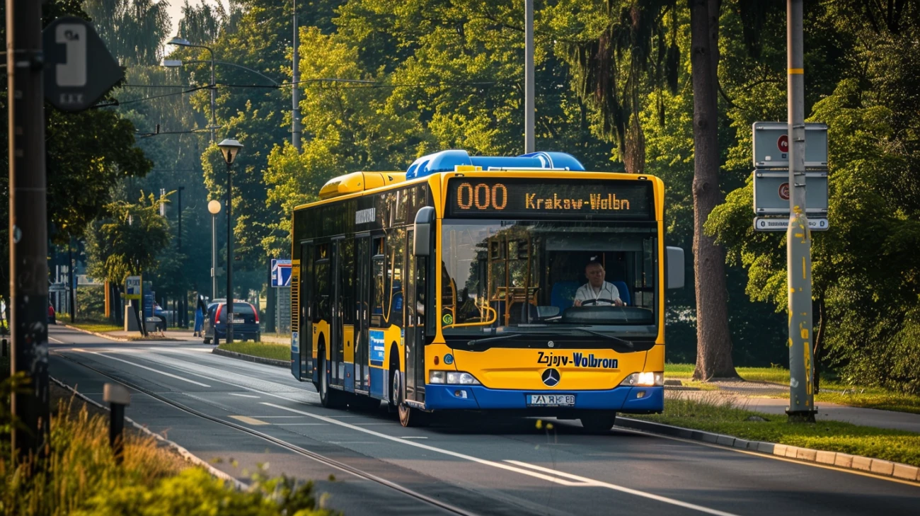 Zdjęcie Busy z Krakowa do Wolbromu: szybki i wygodny sposób podróży