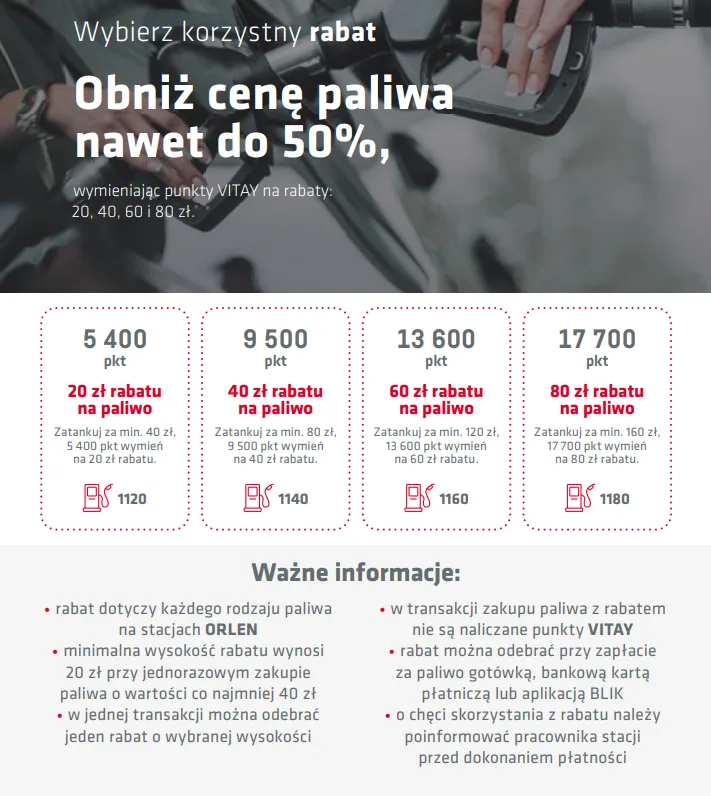 Zdjęcie Jak wymienić punkty na paliwo Orlen i zaoszczędzić na tankowaniu