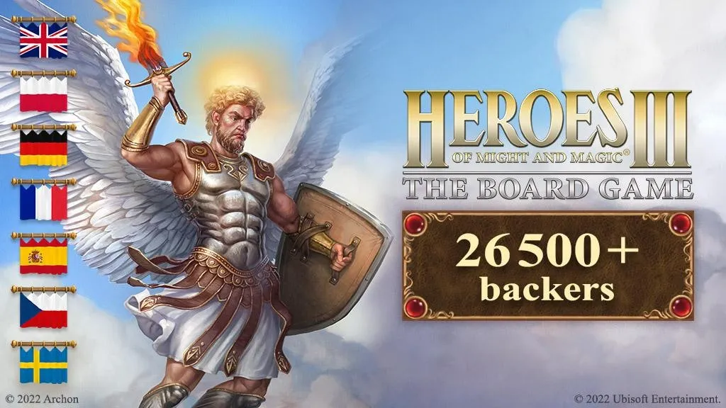 Zdjęcie Nie przegap okazji! Specjalna edycja planszówki Heroes III dostępna na Kickstarterze!