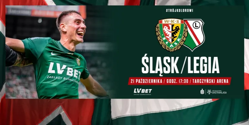 Zdjęcie Statystyki Śląsk Wrocław Legia Warszawa: Analiza meczów i wyniki