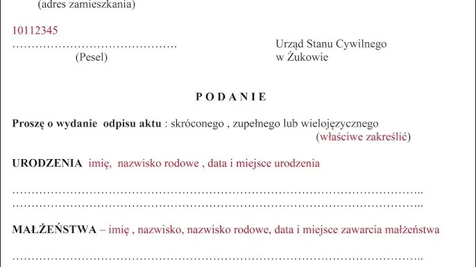 Zdjęcie Jak uzyskać odpis zupełny aktu urodzenia - krok po kroku bez stresu