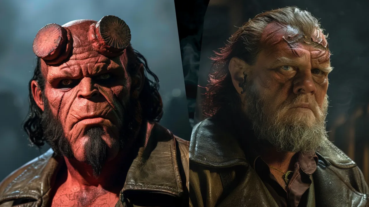 Zdjęcie Hellboy: Którzy aktorzy wcielili się w rolę diabła z piekła rodem?
