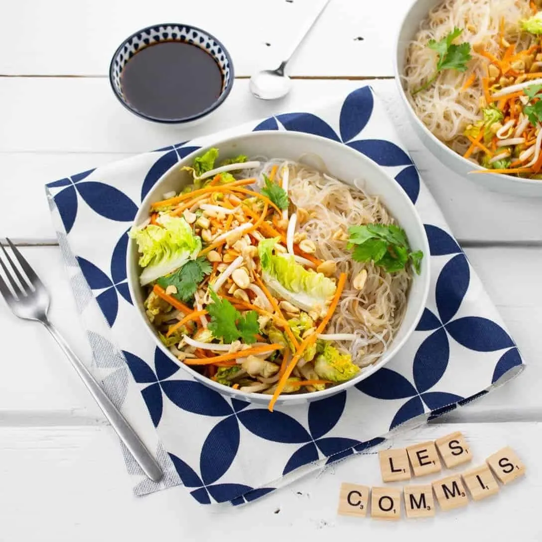 Zdjęcie Des recettes de salade savoureuses avec pousse de soja à essayer