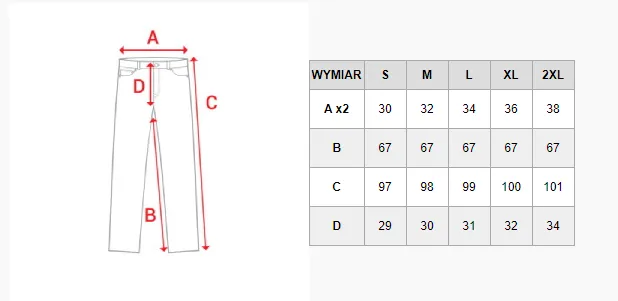 Zdjęcie Jaki to rozmiar spodni przy 100 cm w pasie? Sprawdź, zanim kupisz
