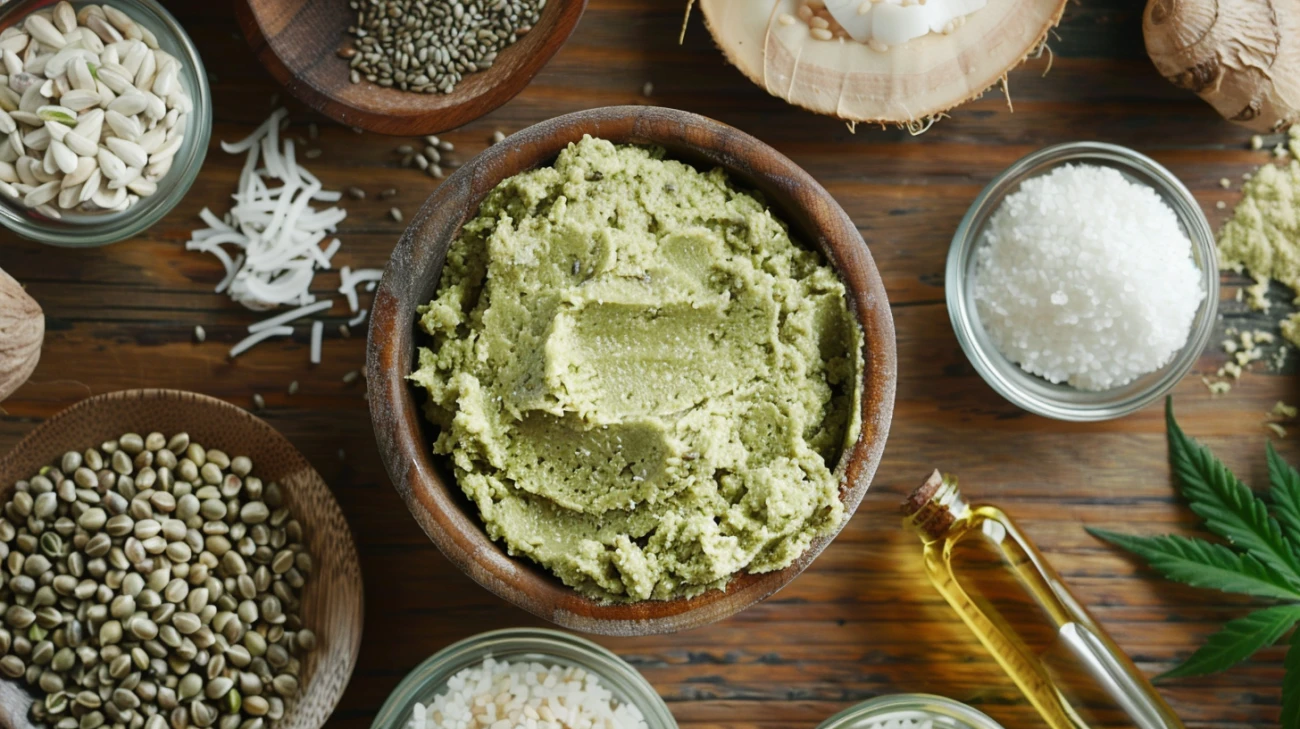 Zdjęcie Masło konopne: Przepis na naturalny produkt do pielęgnacji