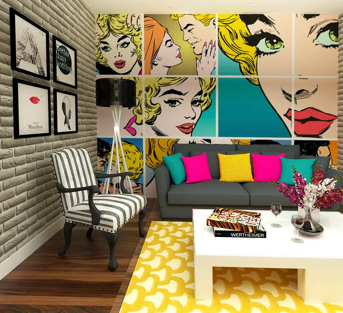 Zdjęcie Jak stworzyć wyjątkowe mieszkanie w stylu pop art pełne inspiracji