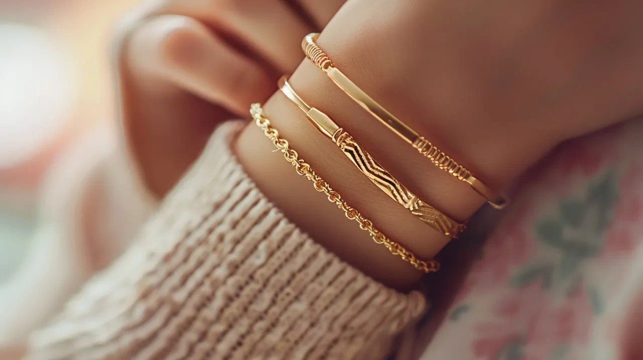 Zdjęcie Jak nosić bransoletkę potrójną? 9 stylowych inspiracji dla Ciebie