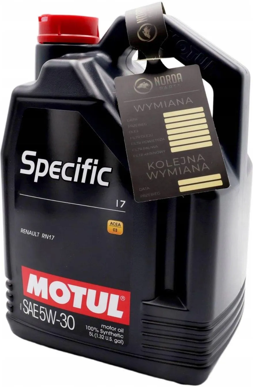 Zdjęcie MOTUL RN17: Kluczowe informacje o oleju silnikowym dla Renault