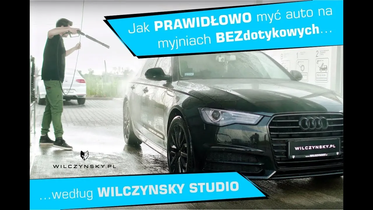 Zdjęcie Jak myć samochód na myjni bezdotykowej, aby uniknąć zarysowań?