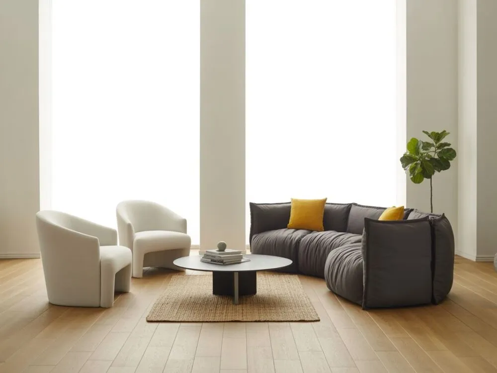 Zdjęcie Czy krzesła muszą być w kolorze kanapy? Odkryj nowe możliwości aranżacji