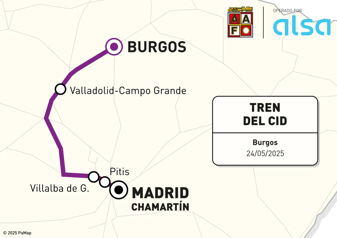 Zdjęcie Cómo llegar a Burgos en tren: horarios, rutas y consejos útiles