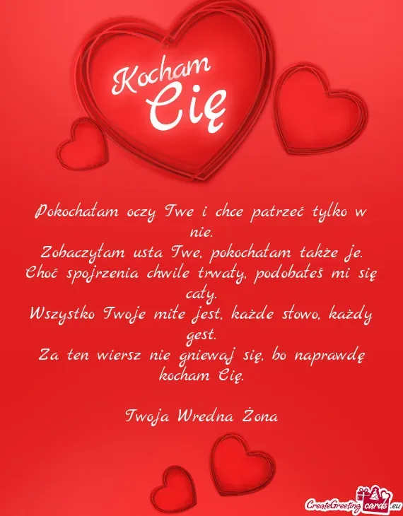 Zdjęcie Za co cię kocham wiersz - odkryj piękne powody miłości